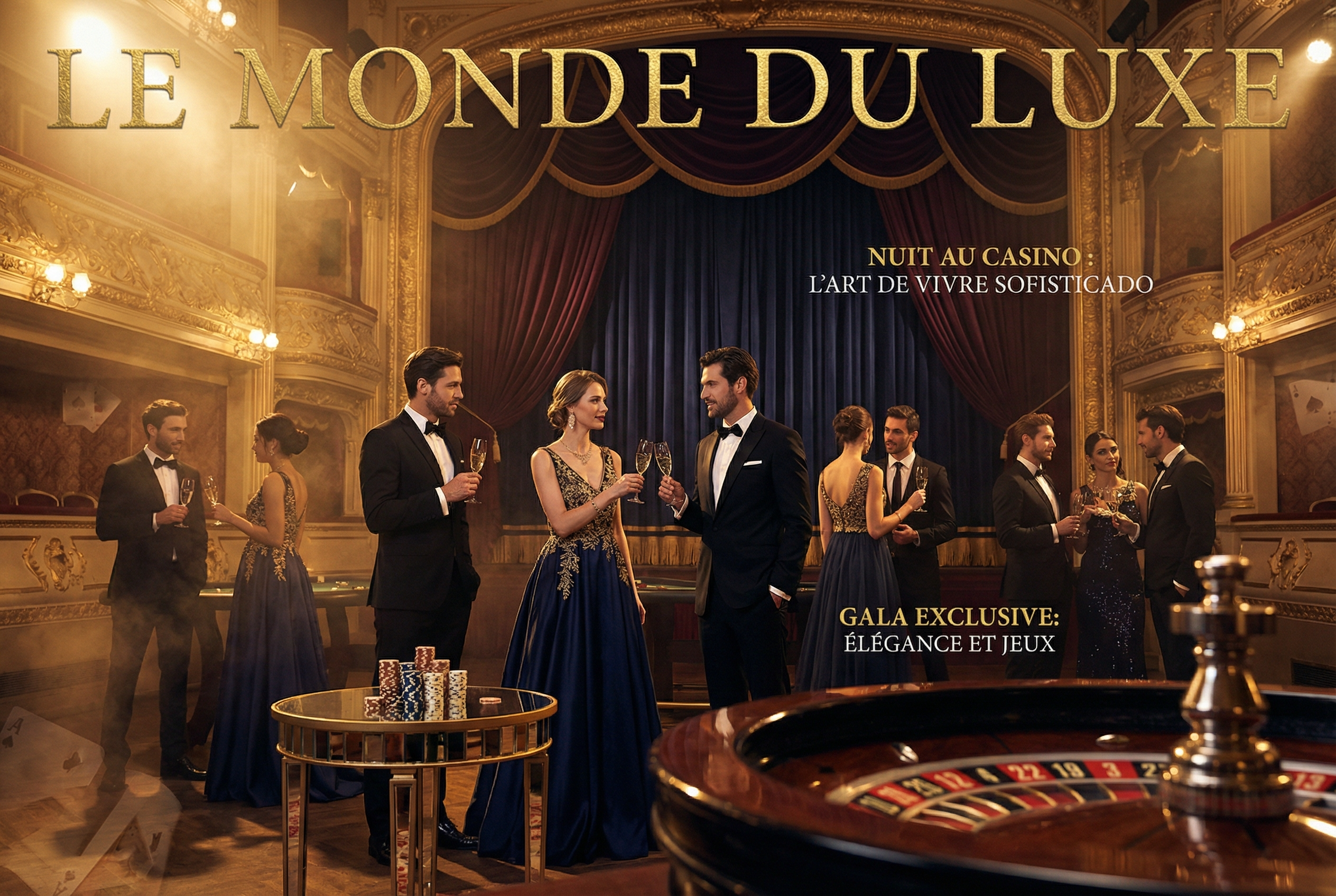 Événements élégants : guide scène et codes casino